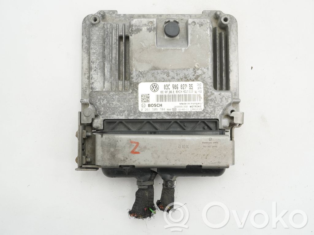 Volkswagen Golf VI Engine control unit/module 