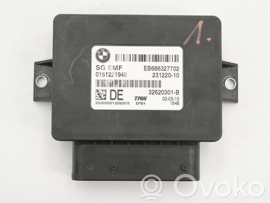BMW 5 F10 F11 Modulo di controllo del freno a mano 