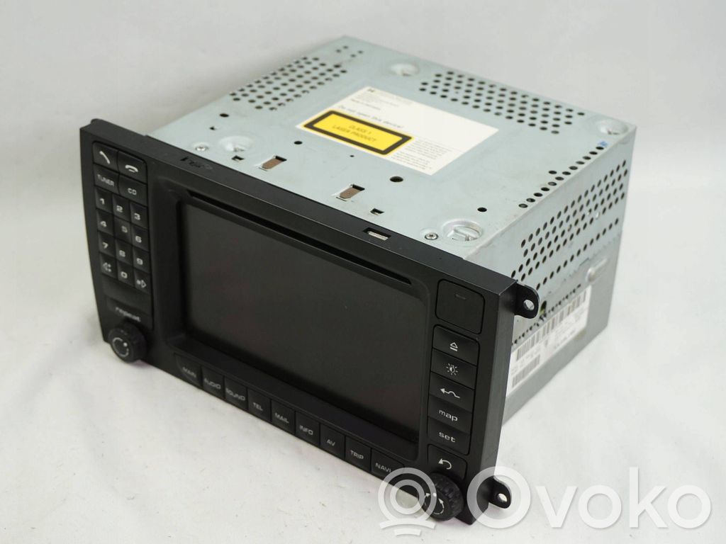 Porsche Cayenne (9PA) Panel / Radioodtwarzacz CD/DVD/GPS 