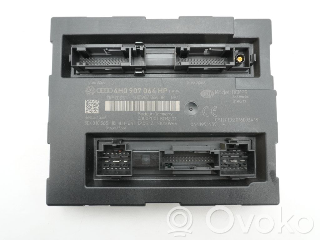 Audi A6 S6 C7 4G Module confort 