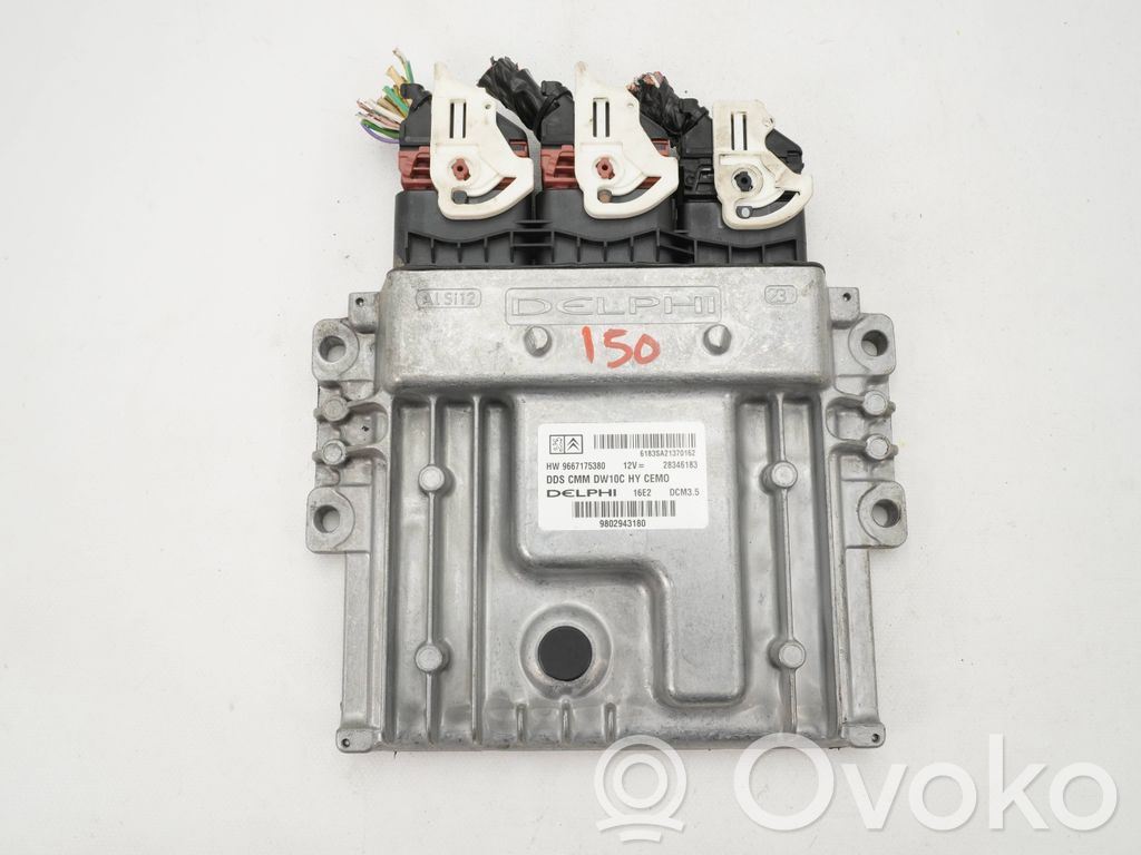 Peugeot 3008 I Engine control unit/module 