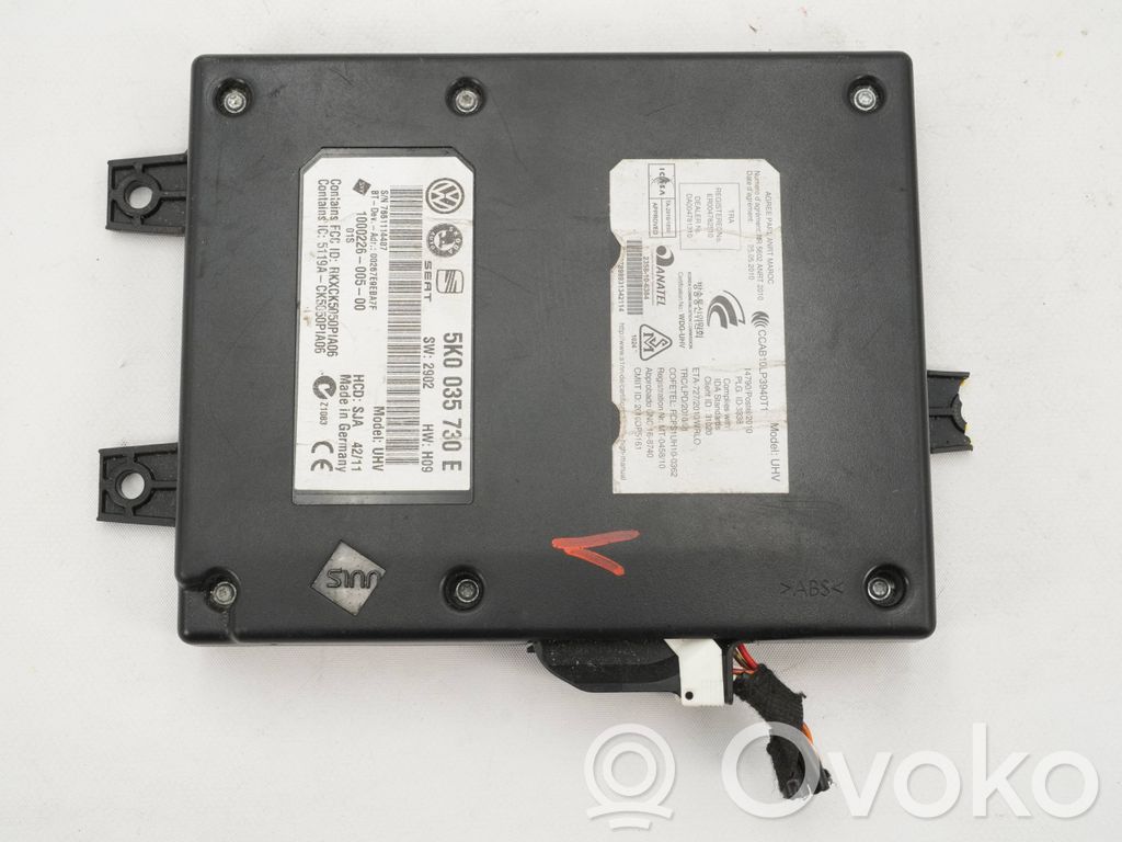 Skoda Yeti (5L) Bluetooth control unit module 