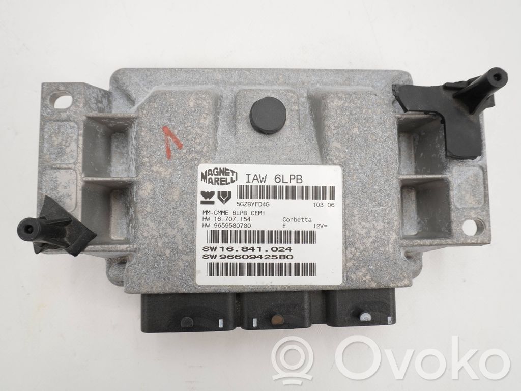 Peugeot 407 Engine control unit/module ECU 
