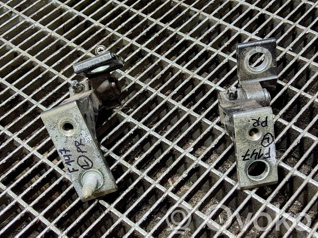 Front door hinge set