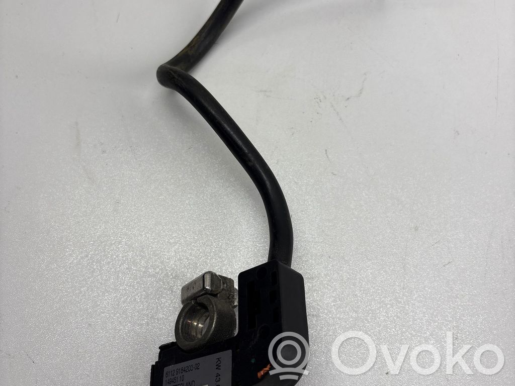BMW 1 F20 F21 Minusinis laidas (akumuliatoriaus) 