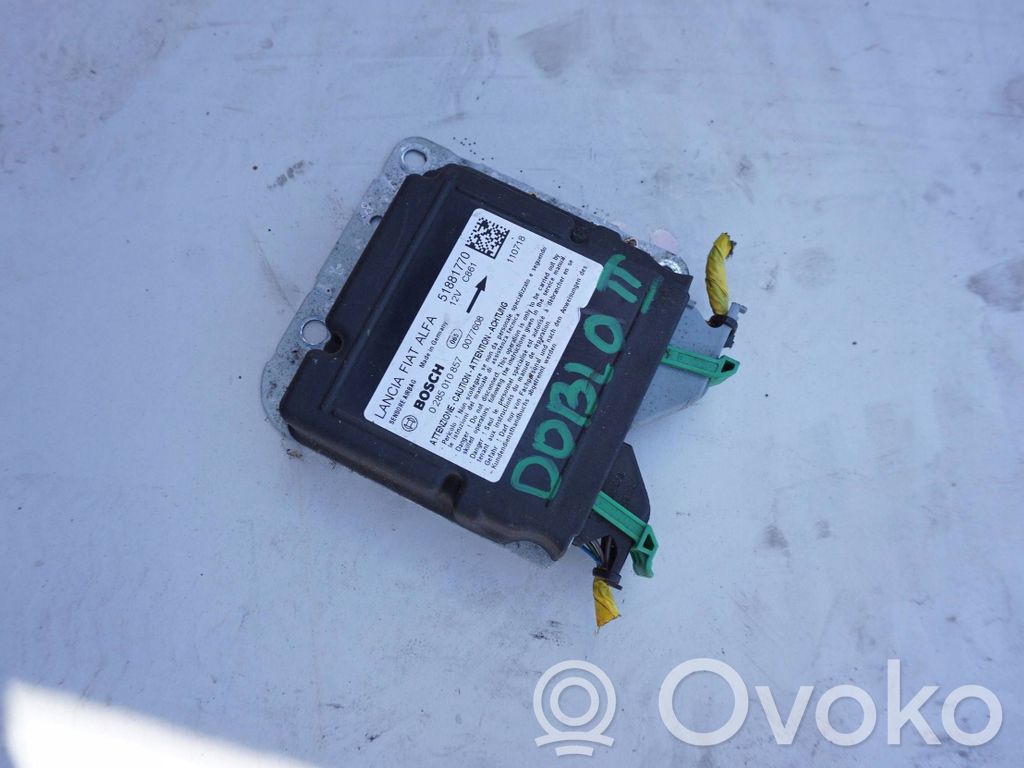Fiat Doblo Airbag control unit/module 
