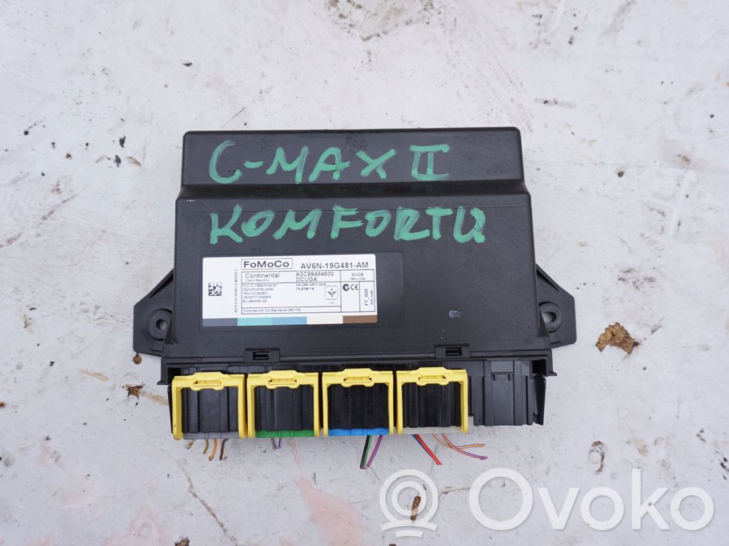 Comfort/convenience module   MODU,19G481