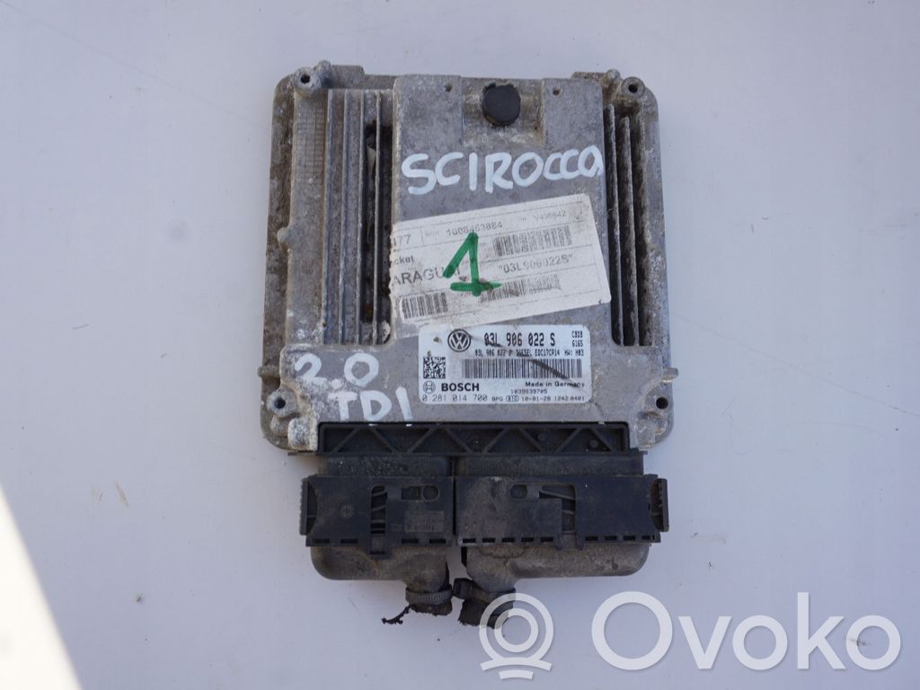 Volkswagen Scirocco Variklio valdymo blokas 
