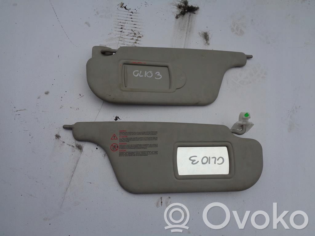Renault Clio III Skydelis nuo saulės 