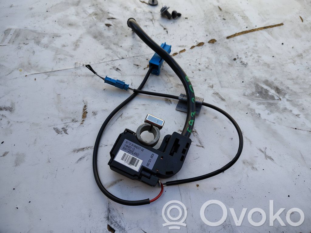 Negative earth cable (battery)   9184207