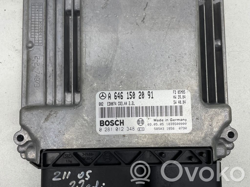 Mercedes-Benz E W211 Engine control unit/module 