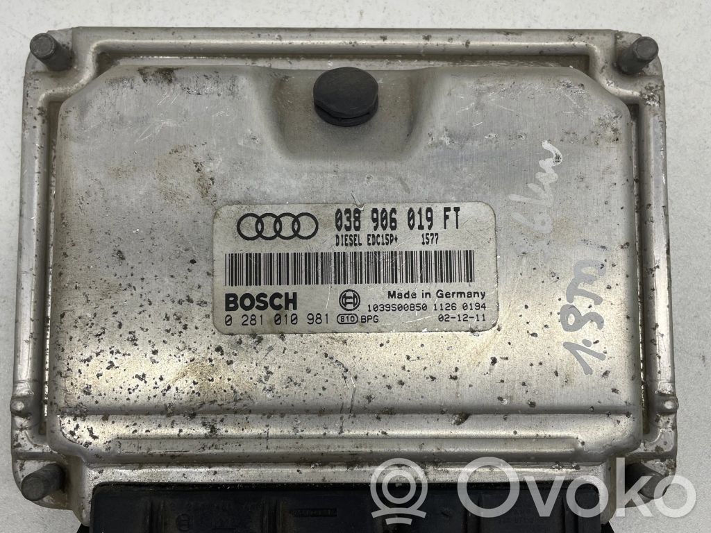 Audi A3 S3 8L Engine control unit/module 