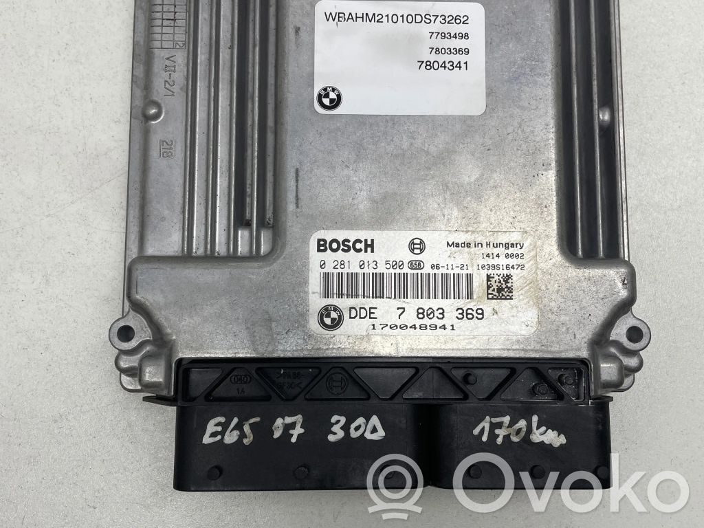 Engine control unit/module   7803369,170048941,0281013500