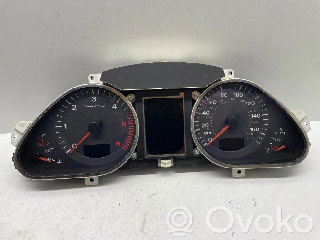 Audi A6 S6 C6 4F Speedometer (instrument cluster) 