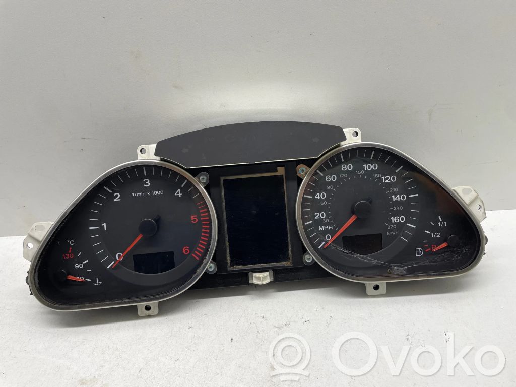 Audi A6 S6 C6 4F Speedometer (instrument cluster) 