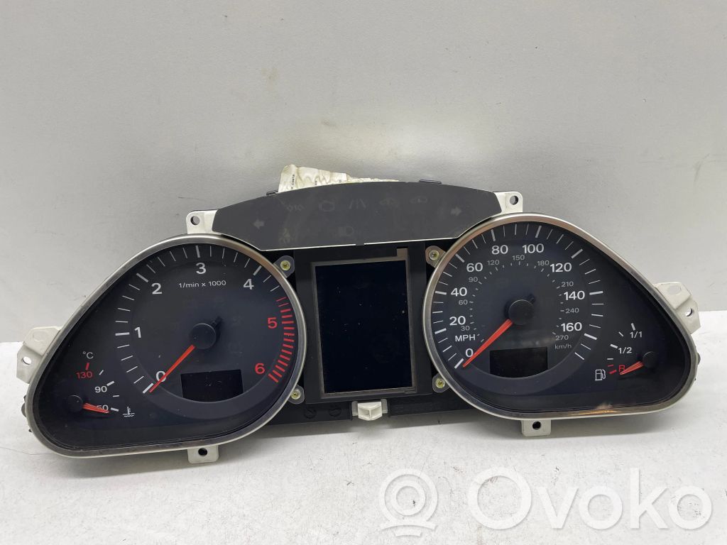 Audi A6 S6 C6 4F Speedometer (instrument cluster) 
