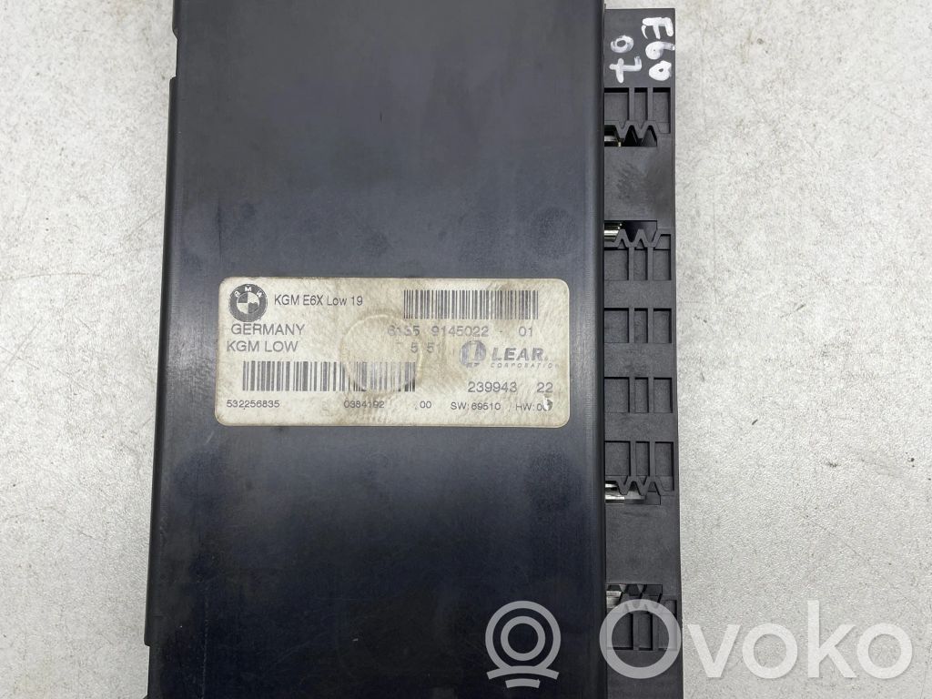 BMW 5 E60 E61 Central body control module 