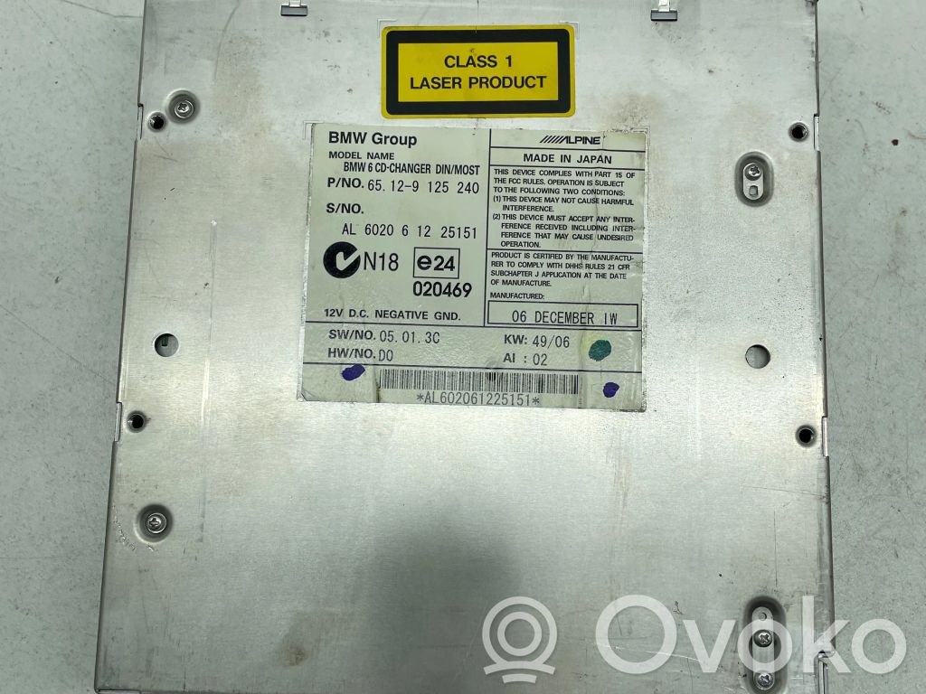 BMW 5 E60 E61 CD/DVD changer 