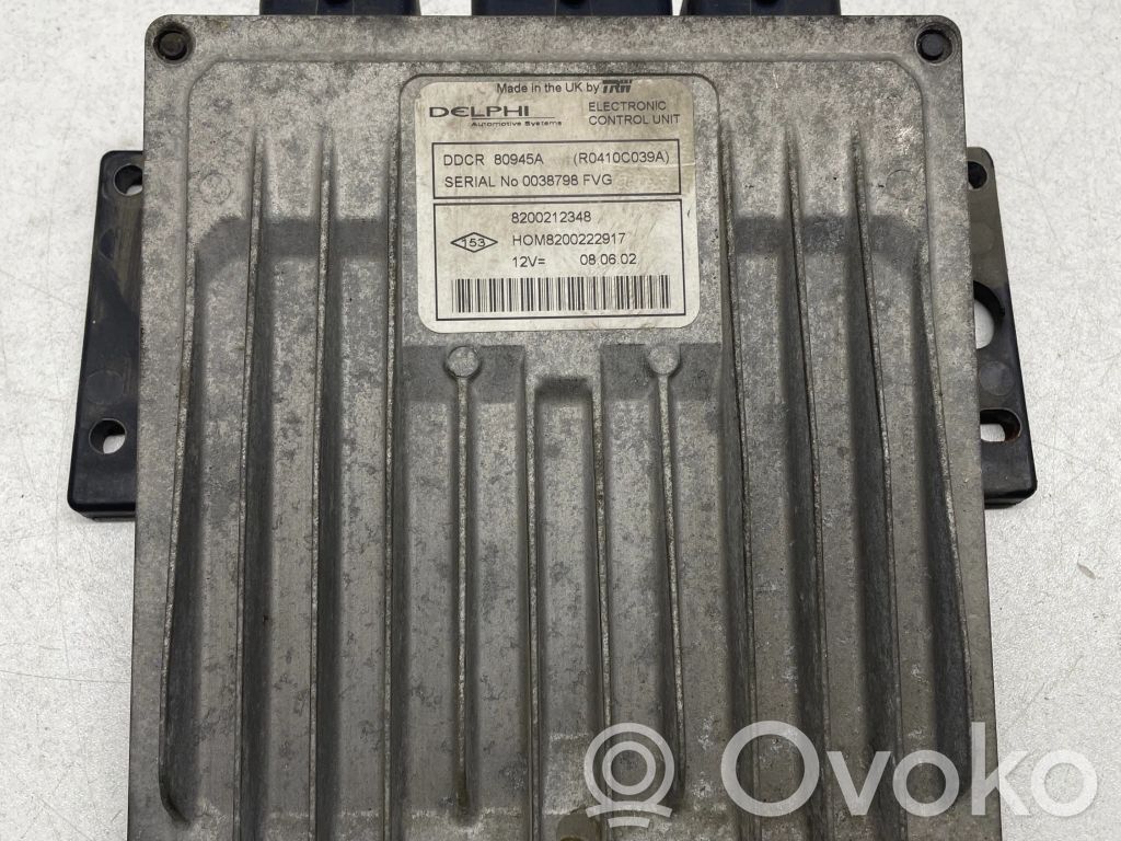 Renault Clio II Sterownik / Moduł ECU 