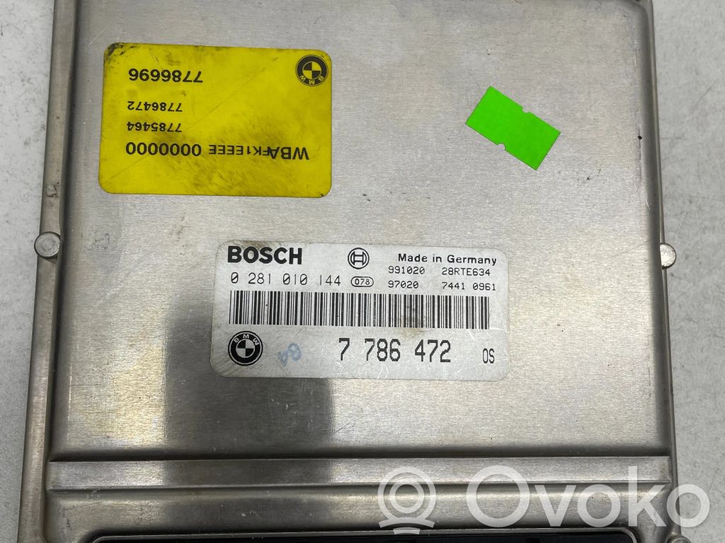 BMW 5 E39 Engine control unit/module 