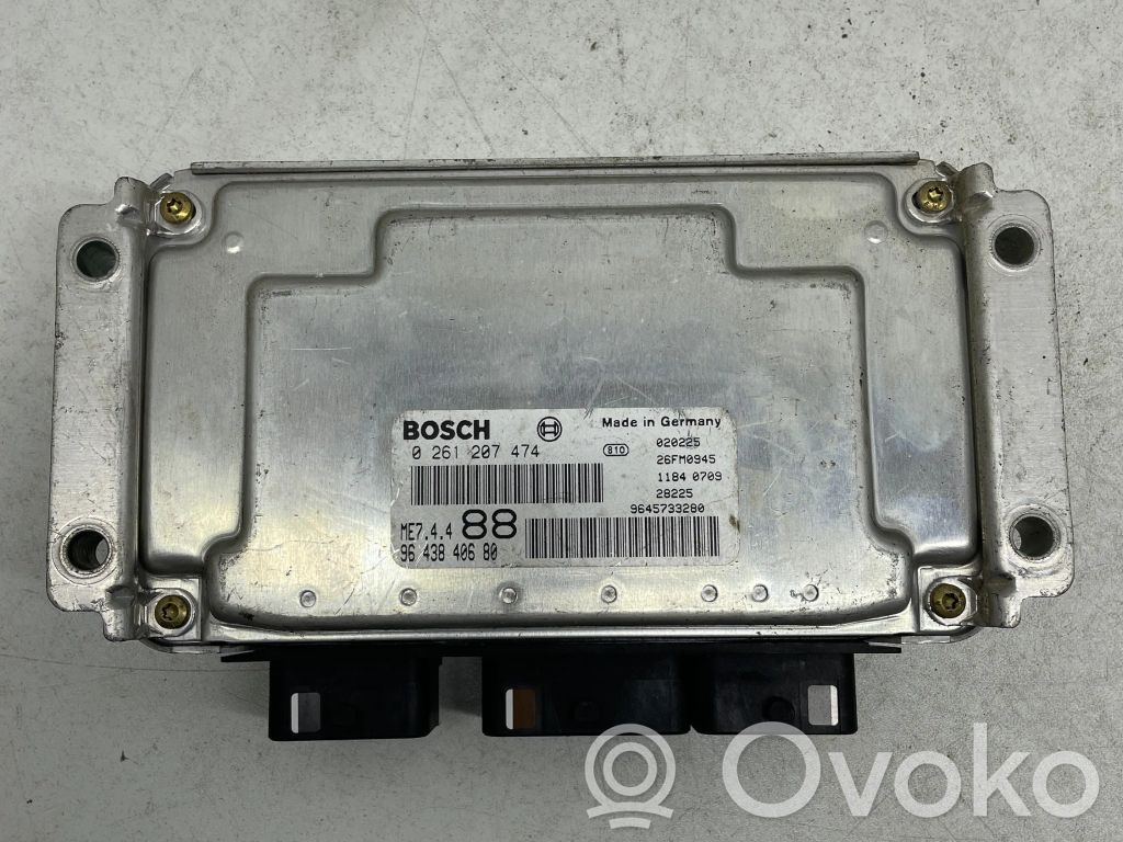 Peugeot 307 Engine control unit/module 