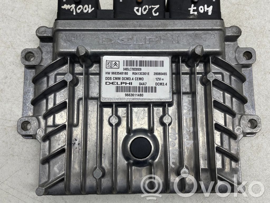Peugeot 407 Other control units/modules 
