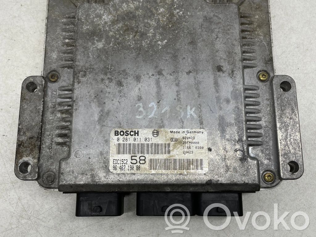 Fiat Ulysse Engine control unit/module 