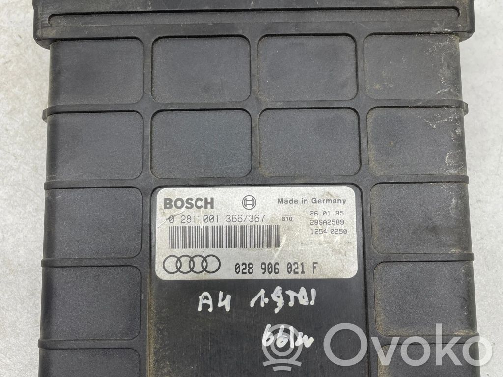 Engine control unit/module   028906021F,28SA2589,0281001366