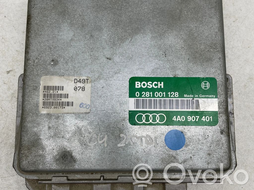 Engine control unit/module   4A0907401,0281001128
