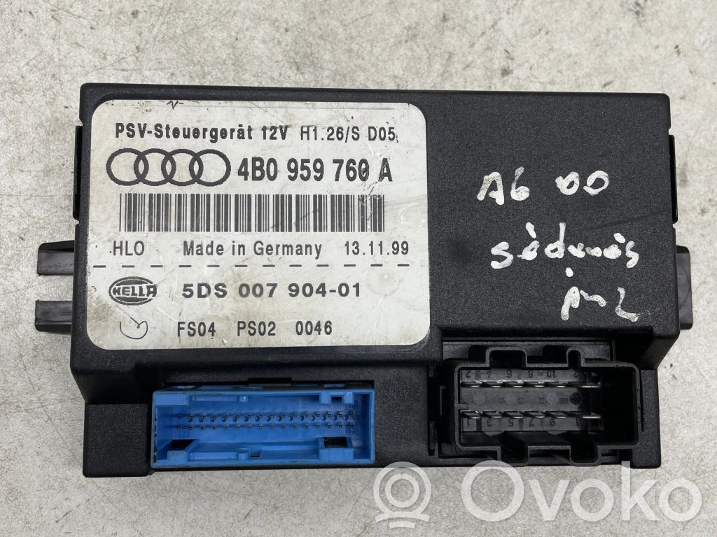 Audi A6 S6 C5 4B Seat control module 
