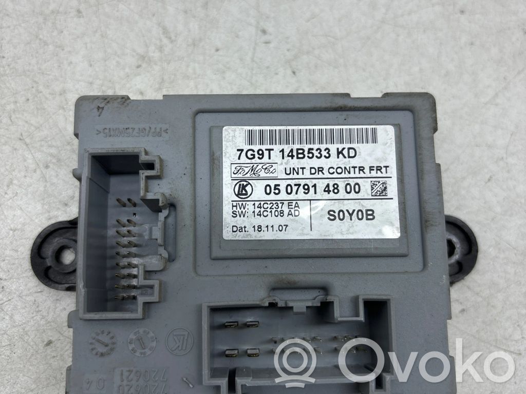 Door control unit/module   7G9T14B533KD,0507914800,14C237EA,14C108AD