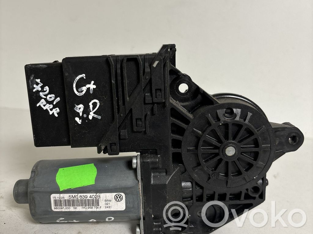 Volkswagen Golf Plus Silniczek podnoszenia szyby drzwi tylnych 