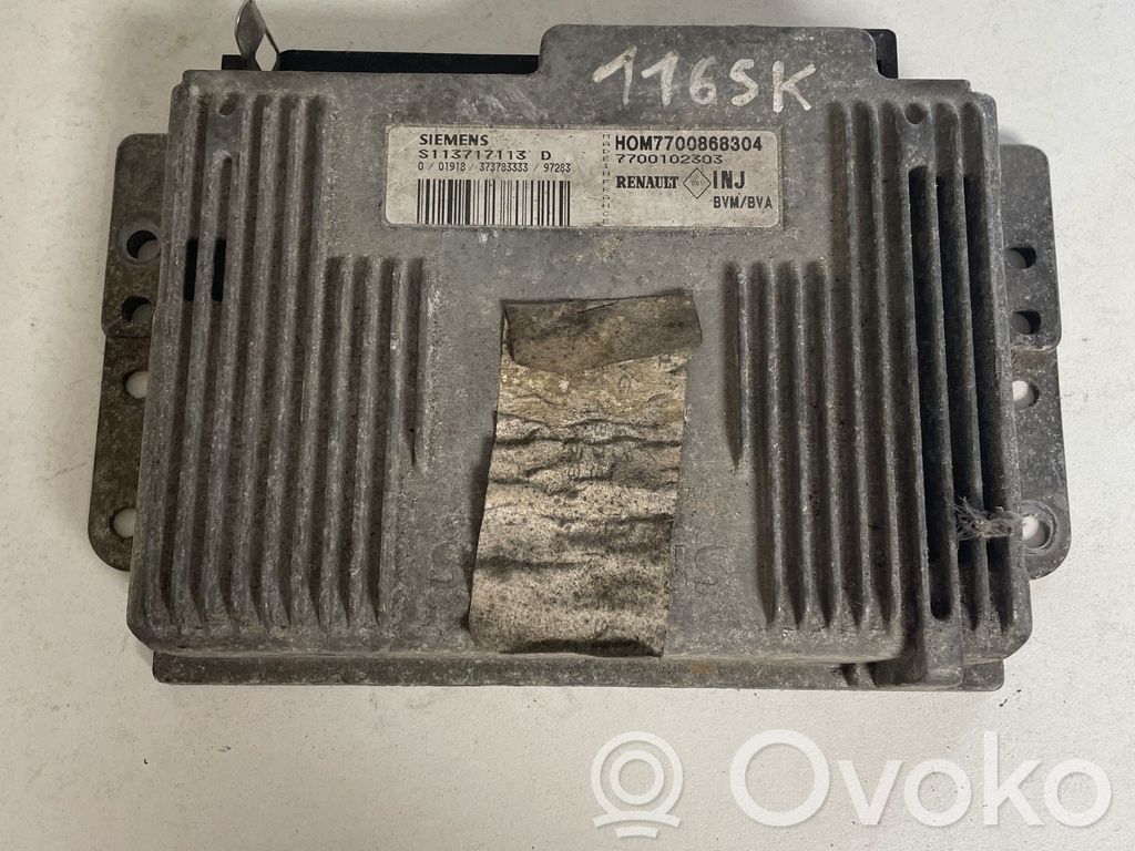 Renault Megane I Engine control unit/module 