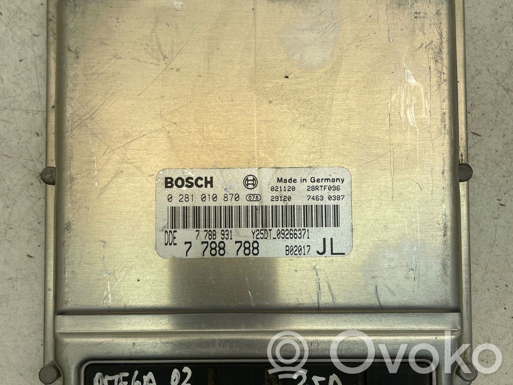 Chevrolet Omega B Engine control unit/module 
