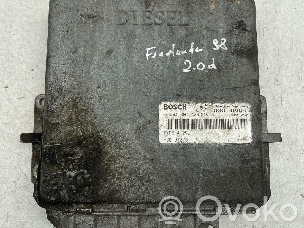Land Rover Freelander Engine control unit/module 