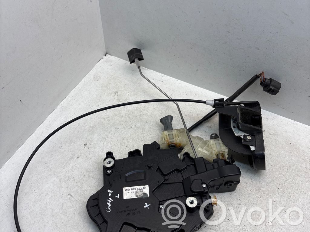 Volkswagen Caddy Zamek drzwi bocznych / przesuwnych 