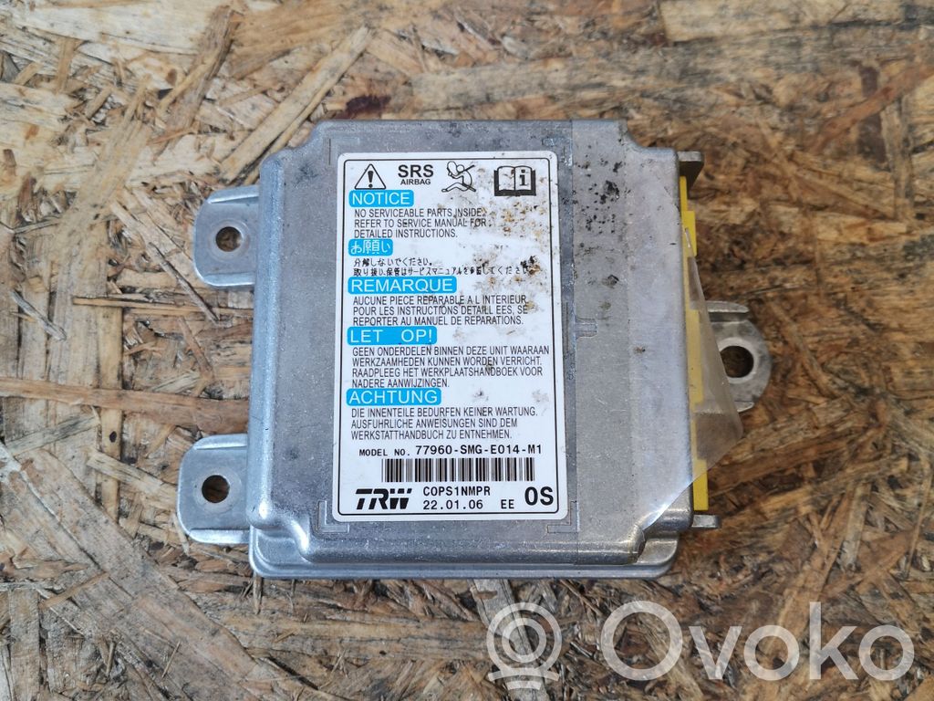 Honda Civic Unitate/modul de comandă airbaguri 