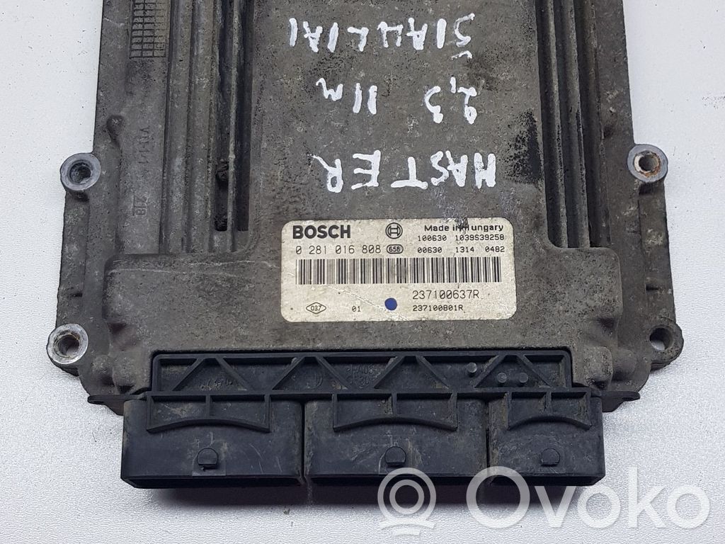 Renault Master III Engine control unit/module 