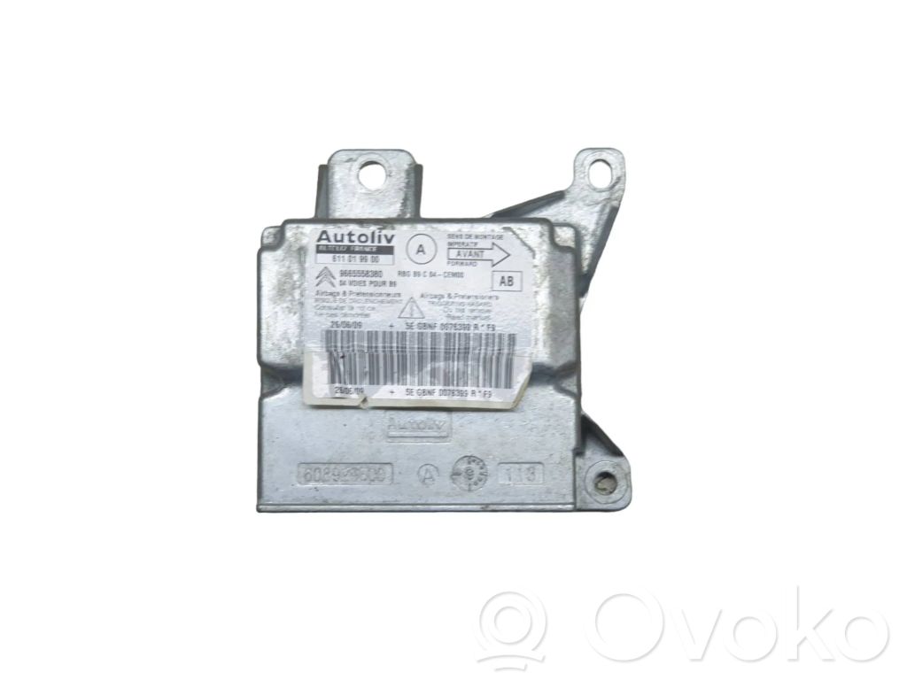 Citroen Berlingo Airbag control unit/module 