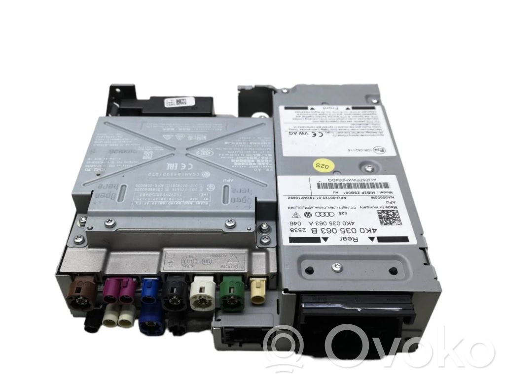 Audi A7 S7 4K8 GPS navigation control unit/module 