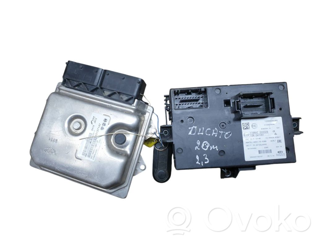 Fiat Ducato Engine ECU kit and lock set 