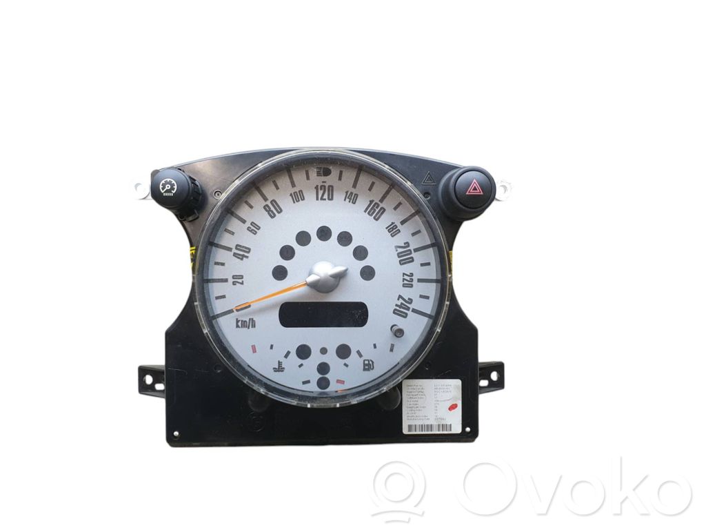 Mini One - Cooper R50 - 53 Vitezometru (grup de instrumente) 