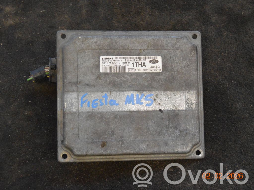 Ford Fiesta Engine control unit/module ECU 