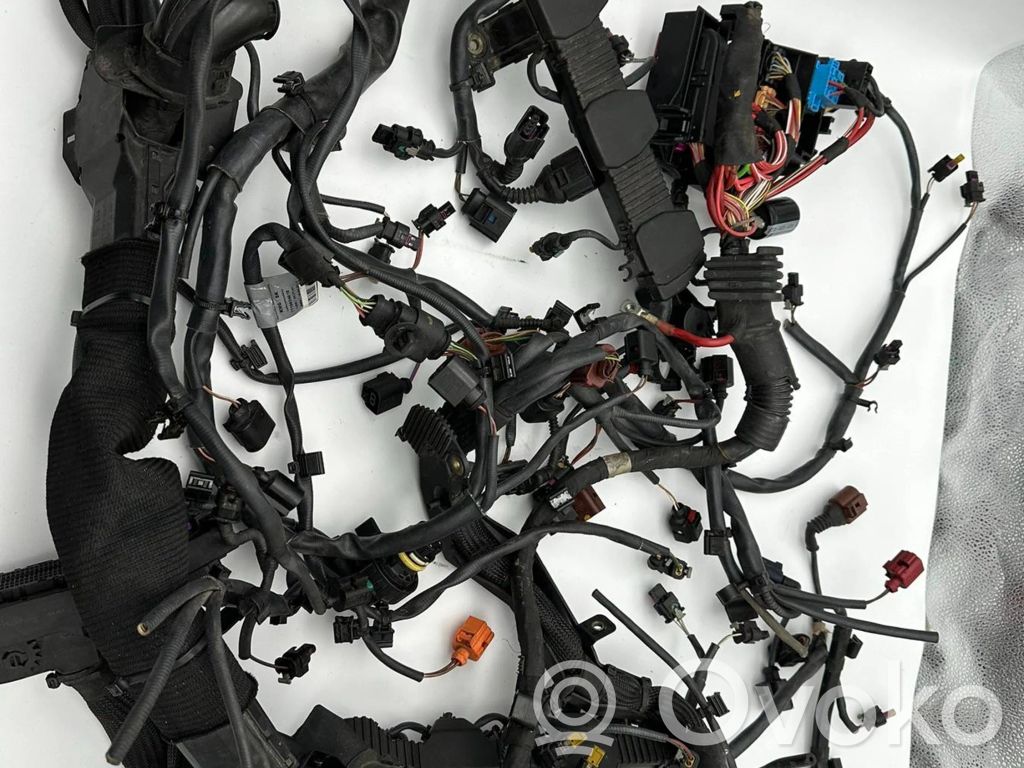 Audi A8 S8 D4 4H Cableado de instalación del motor 