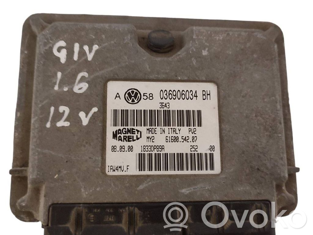 Volkswagen Golf IV Unitate/modul de control motor 