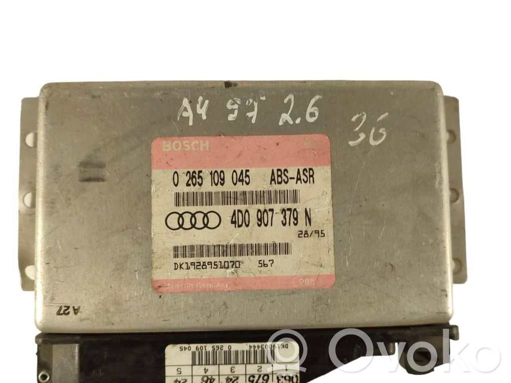 Unidad de control/módulo del ABS   4D0907379N,0265109045