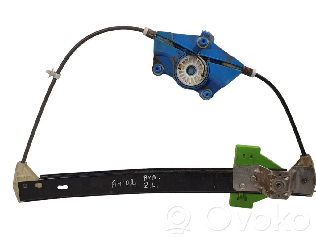 Audi A4 S4 B6 8E 8H Mechanizm podnoszenia szyby tylnej bez silnika 