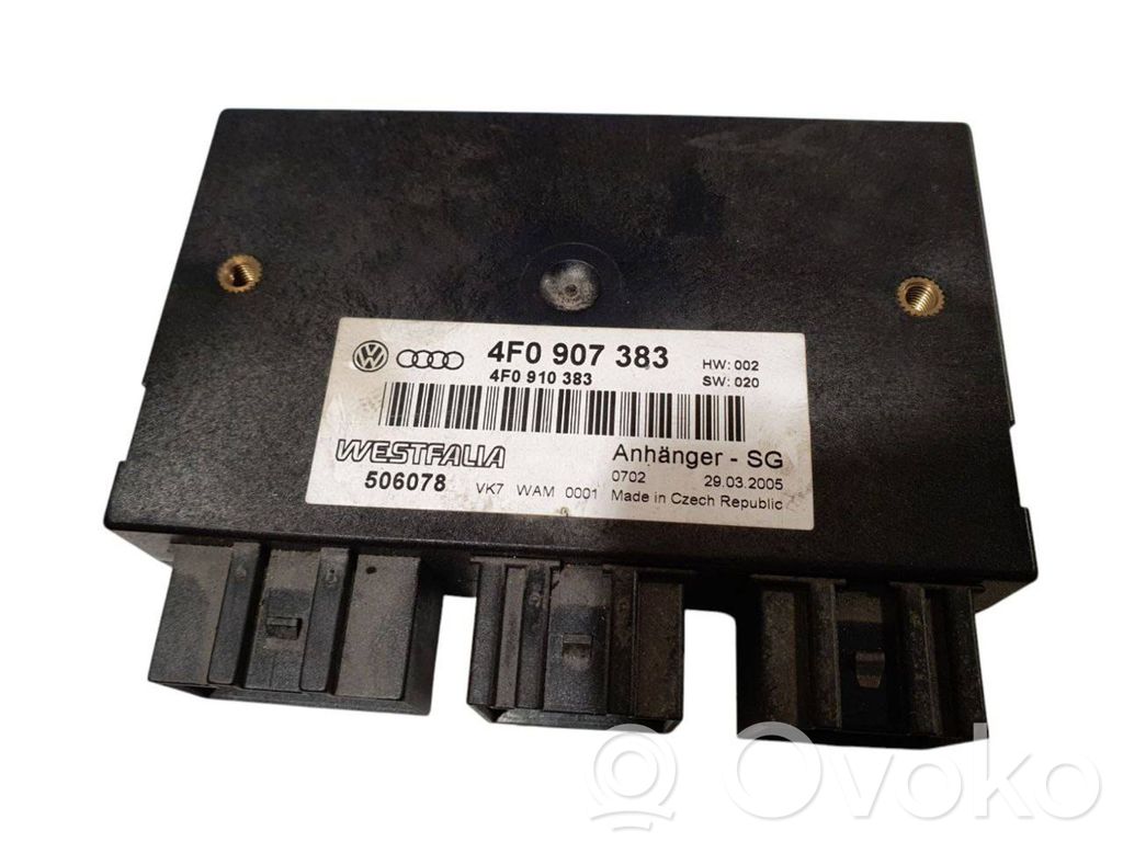 Audi A6 S6 C6 4F Module de contrôle crochet de remorque 