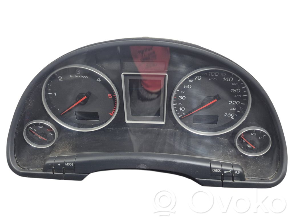 Audi A4 S4 B6 8E 8H Vitezometru (grup de instrumente) 