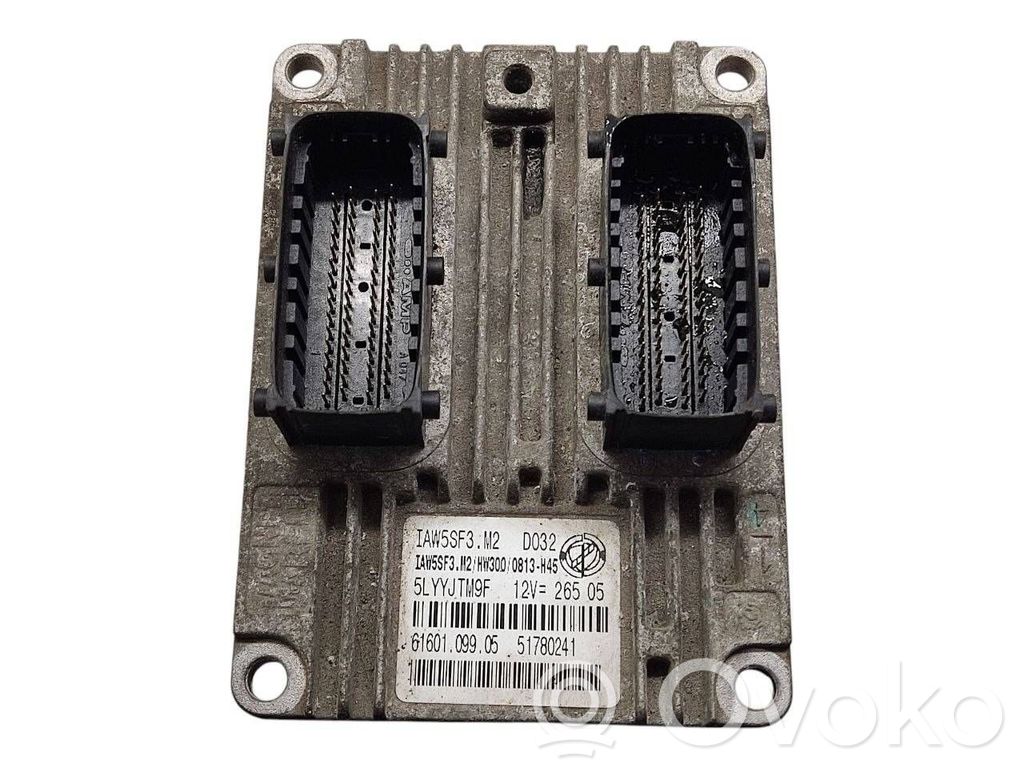 Fiat Grande Punto Komputer / Sterownik ECU silnika 